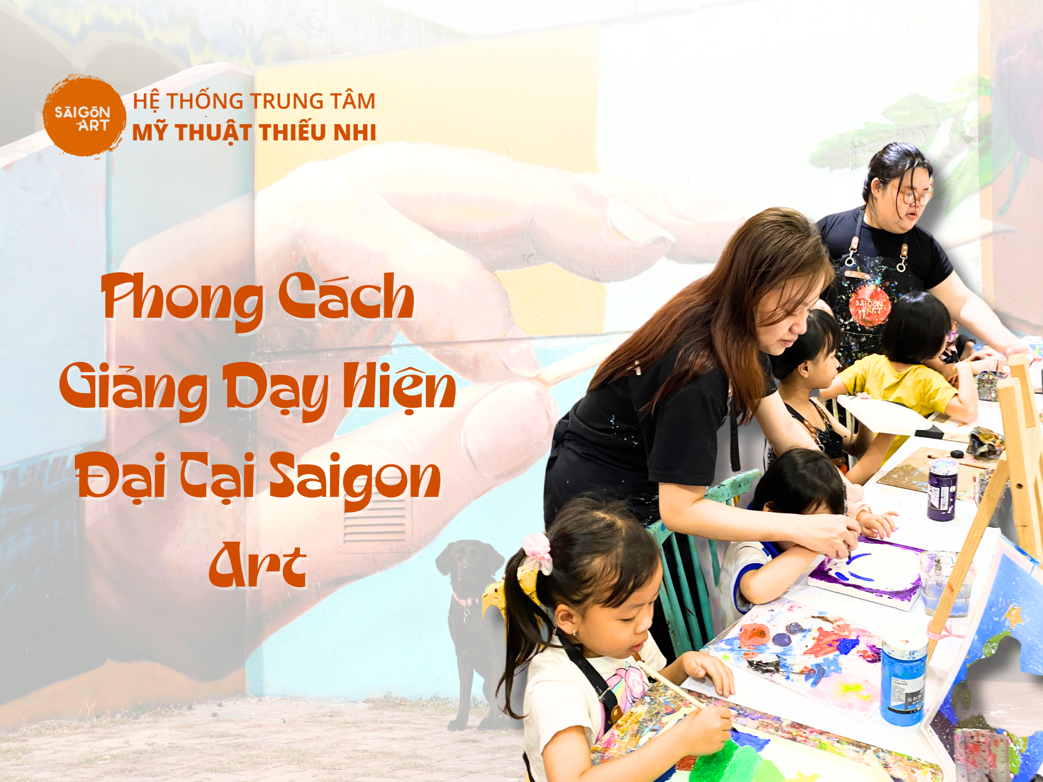 phong cách giảng dạy tại Saigon Art