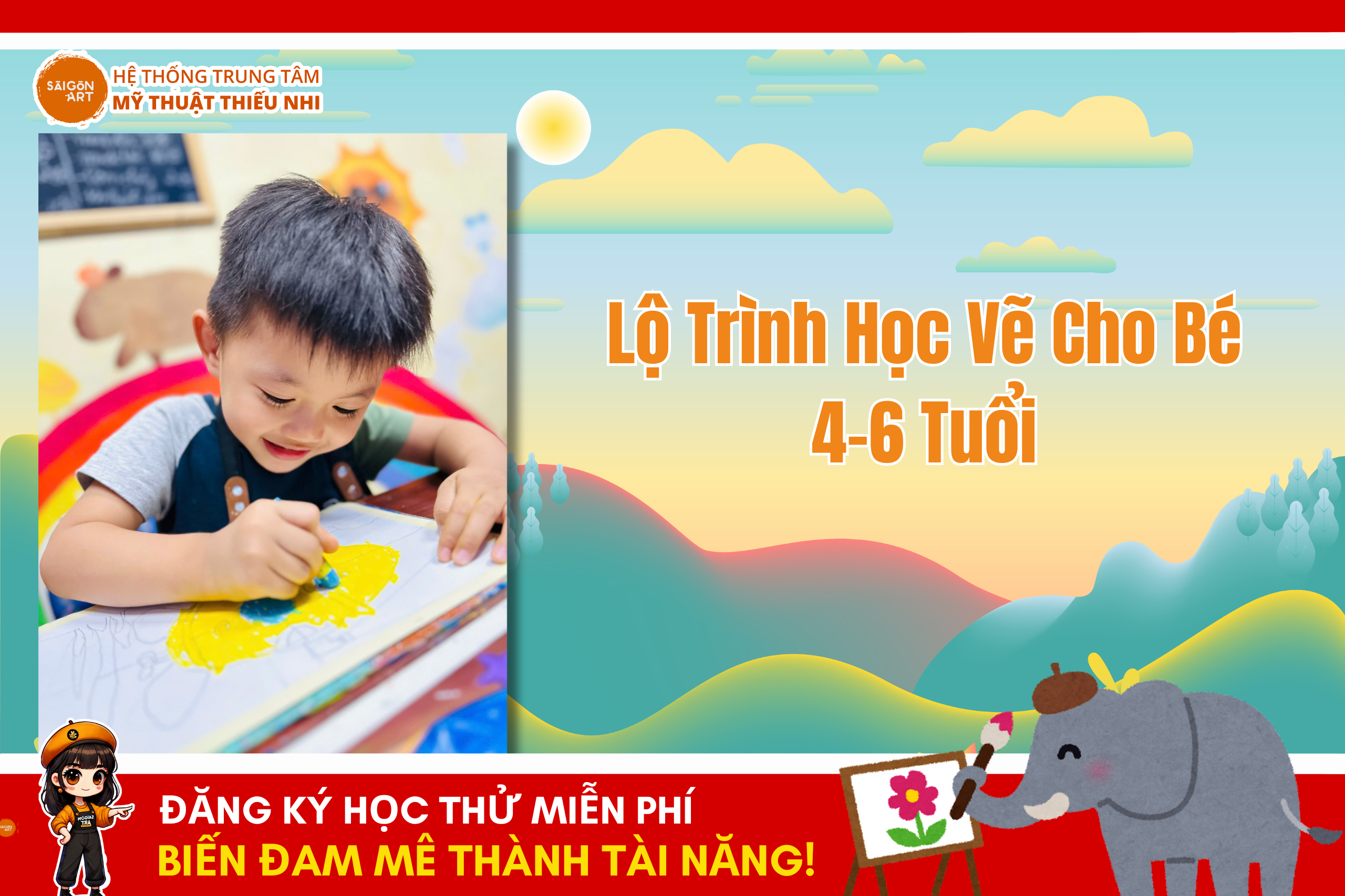 lo-trinh-hoc-ve-cho-be-4-6-tuoi