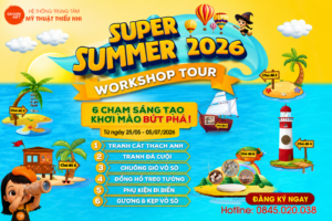 workshop mùa hè cho bé