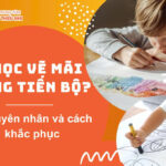 bé học vẽ không tiến bộ, nguyên nhân và cách cải thiện