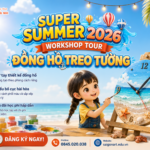 WORKSHOP ĐỒNG HỒ TREO TƯỜNG