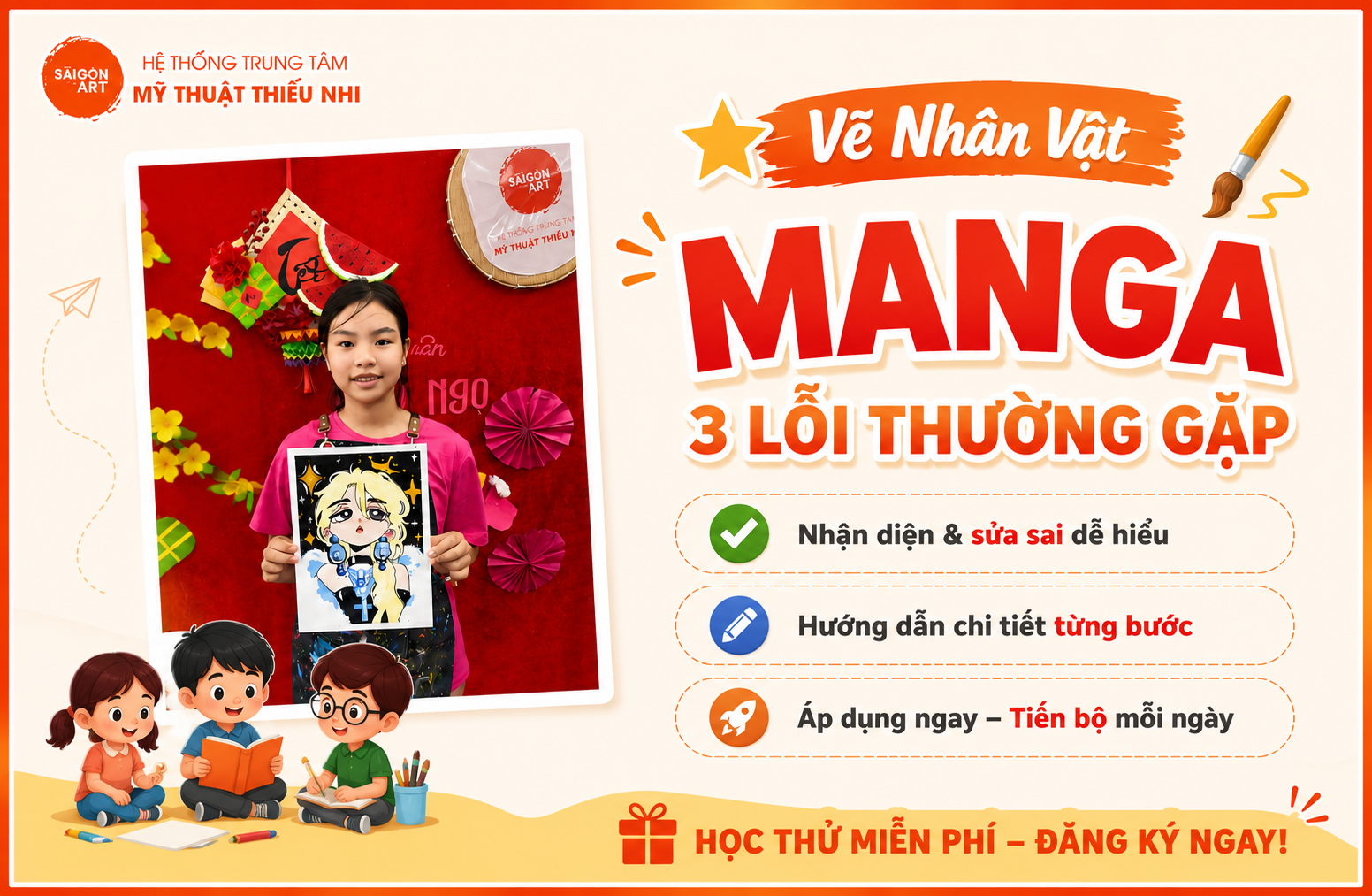 Vẽ Nhân Vật Manga: 3 Lỗi Người Mới Học Thường Gặp