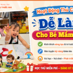 Gợi Ý 3 Hoạt Động Thủ Công Cho Bé Mầm Non Dễ Làm