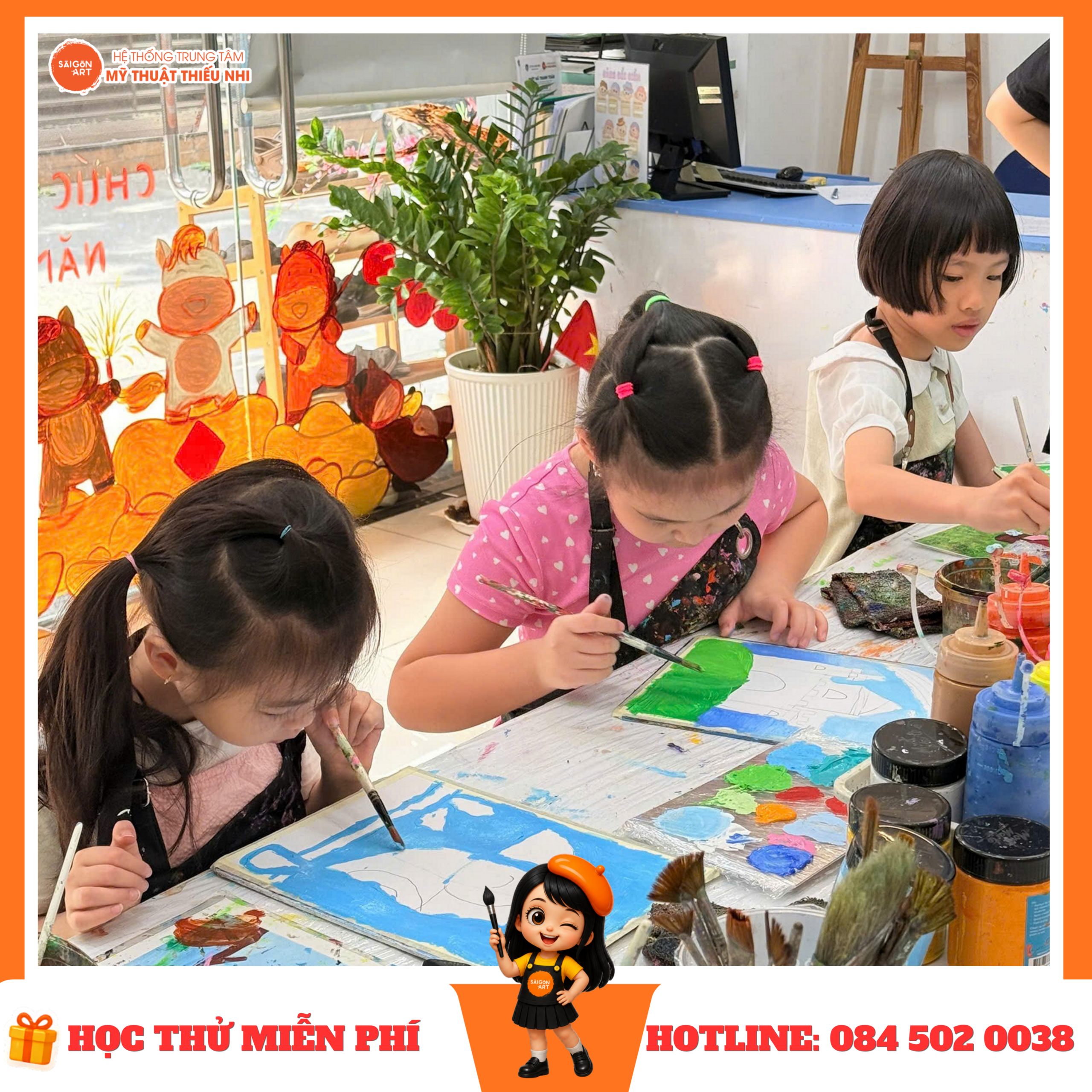 Khóa Học Vẽ Hè Cho Bé Tại TP.HCM
