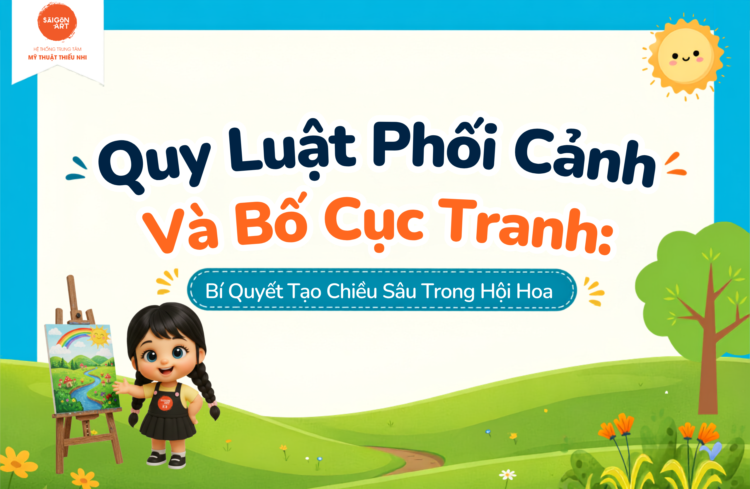 Quy Luật Phối Cảnh Và Bố Cục Tranh Cho Người Mới