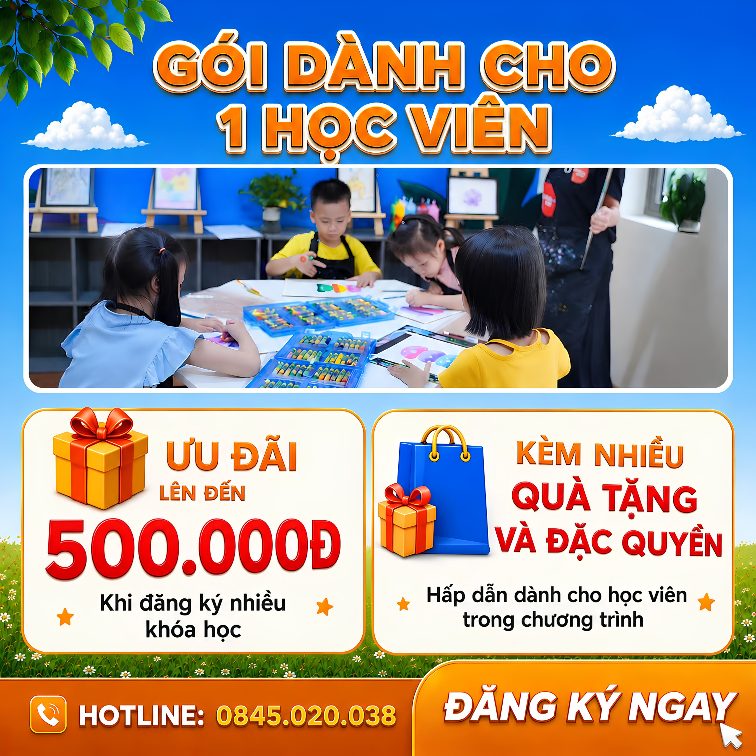 Back To School Cùng SaiGon Art: Lớp Vẽ Cho Bé Và Ưu Đãi Mùa Tựu Trường
